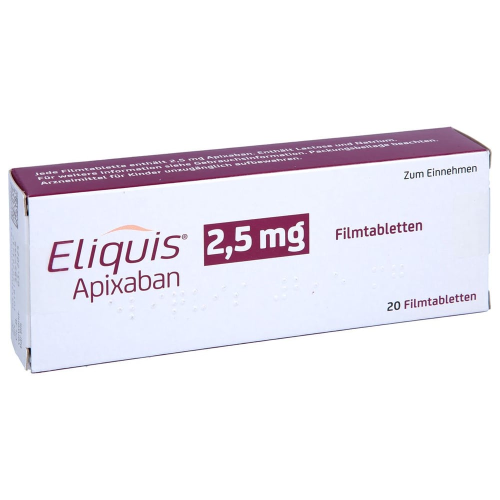 Eliquis 2,5 mg
