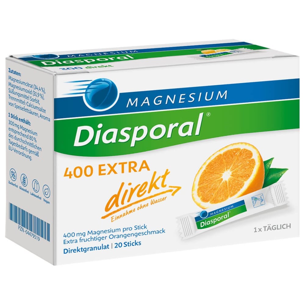 Magnesium Diasporal 400 Extra direkt Granulat