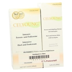Celyoung Intensiv Fersen Fußcr.+Balsam 2x100 ml
