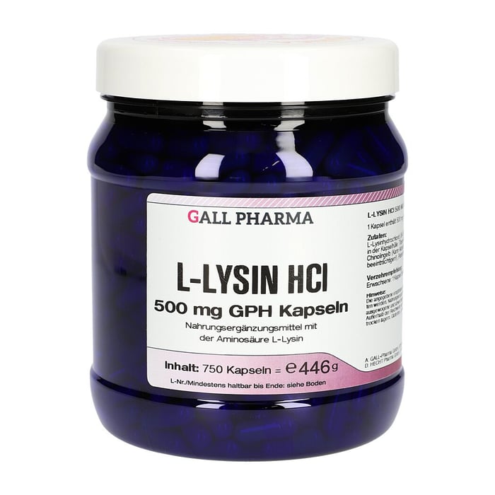 L Lysin 500mg Gph Kapseln