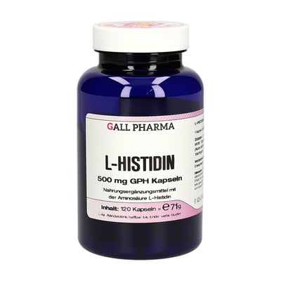 L Histidin 500mg Gph Kaps