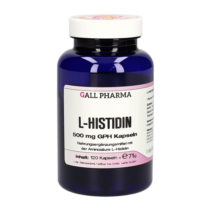 L Histidin 500mg Gph Kaps