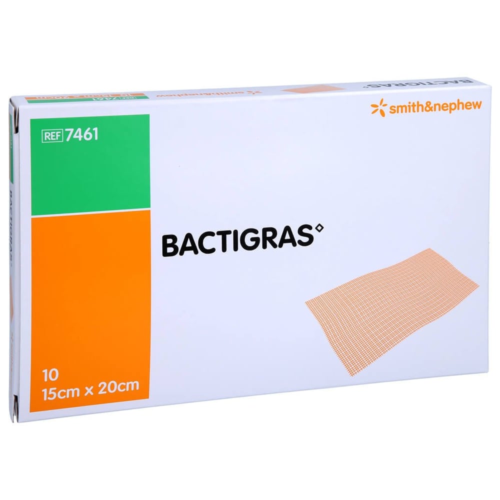 Bactigras Antiseptische Paraffingaze 15x20 cm