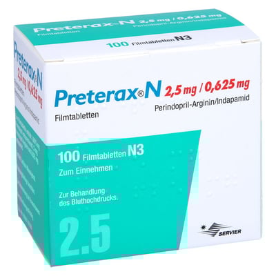 Preterax N 2,5 mg/0,625 mg