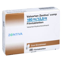 Valsartan Zentiva comp 160 mg/12,5 mg
