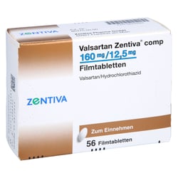 Valsartan Zentiva comp 160 mg/12,5 mg