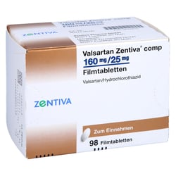 Valsartan Zentiva comp 160 mg/25 mg