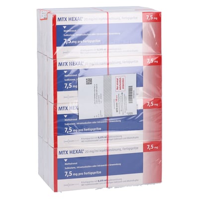 Mtx Hexal 7,5 mg (20 mg/ml) Injektionslösung Produktbild 1