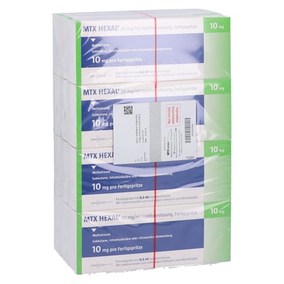 Mtx Hexal 10 mg (20 mg/ml) Injektionslösung Produktbild 1