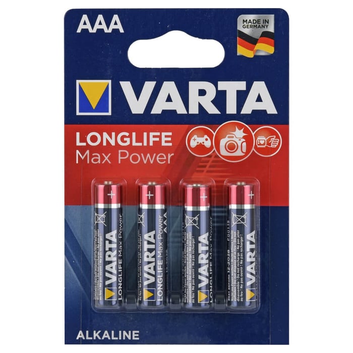 Batterie Micro LR03 AAA 4703 VARTA MAX