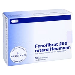 Fenofibrat 250 retard Heumann