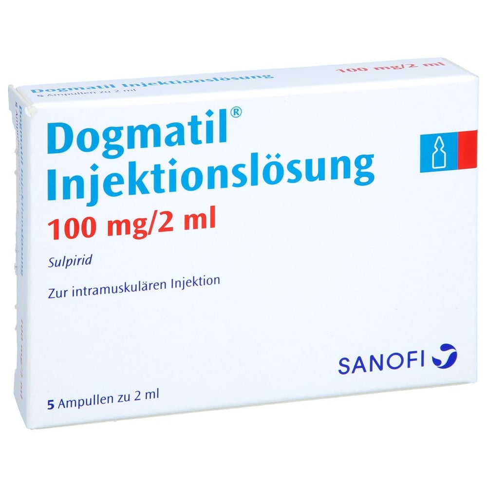 Dogmatil Injektionslösung 100 mg/2 ml