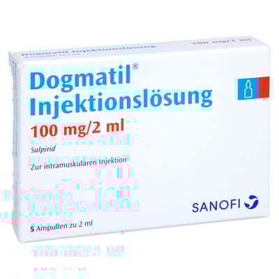 Dogmatil Injektionslösung 100 mg/2 ml