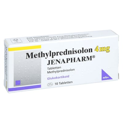 Methylprednisolon 4 mg Jenapharm Produktbild 1