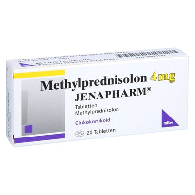 Methylprednisolon 4 mg Jenapharm Produktbild 1
