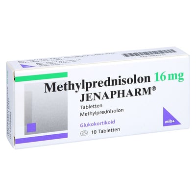 Methylprednisolon 16 mg Jenapharm Produktbild 1