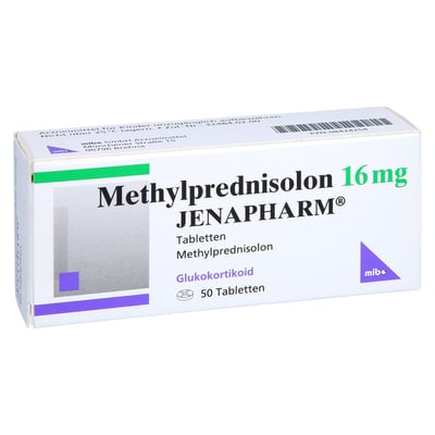 Methylprednisolon 16mg Jenapharm