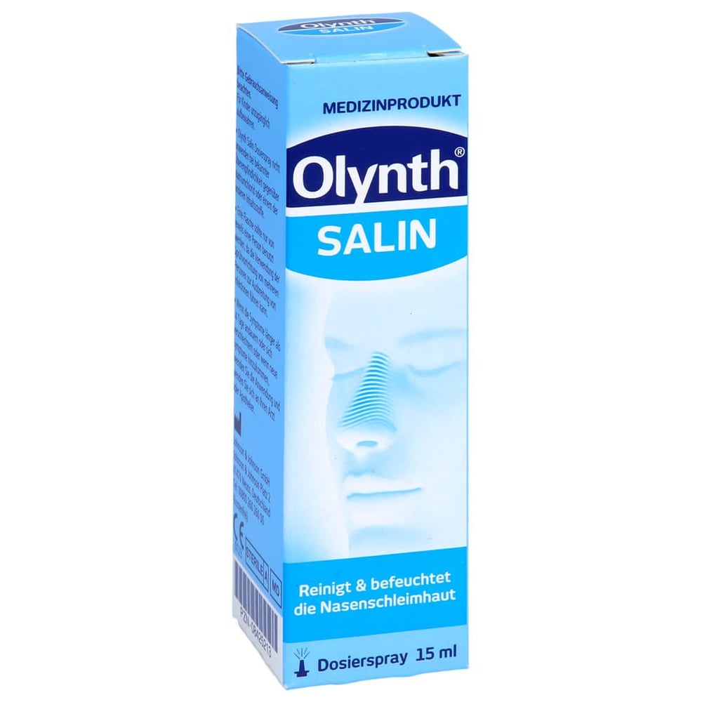 Olynth Salin Nasenspray mit isotonischer Salzlösung