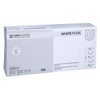 Einmal Handschuhe Nitril weiß M