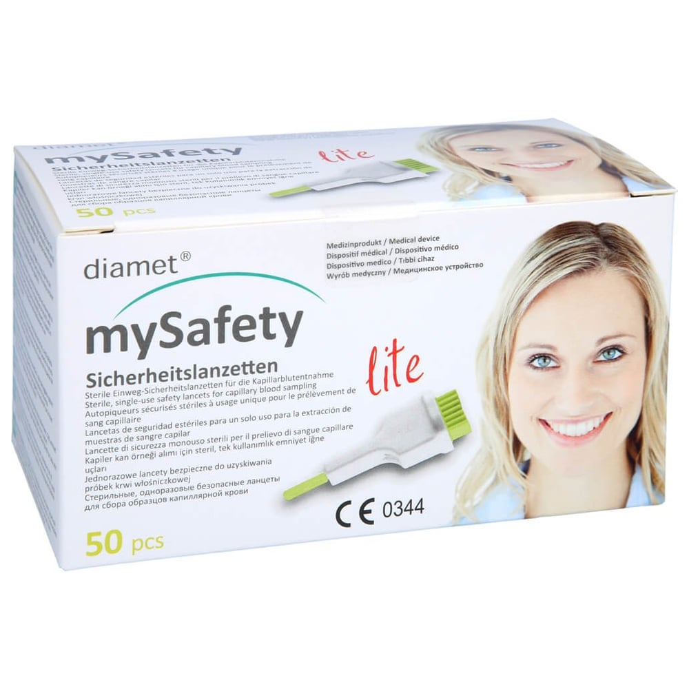 Diamet lite Sicherheitslanzetten 29 G 1,5 mm