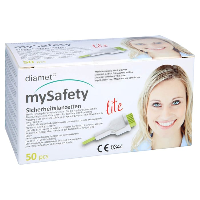 Diamet lite Sicherheitslanzetten 29 G 1,5 mm