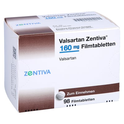Valsartan Zentiva 160 mg
