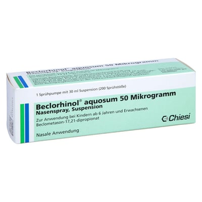 Beclorhinol aquosum 50 Mikrogramm