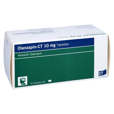 Olanzapin-CT 10 mg Produktbild 1