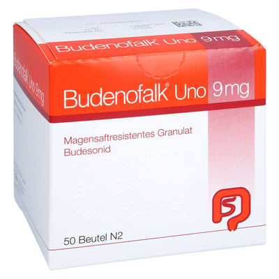 Budenofalk Uno 9 mg magensaftresistentes Granulat Produktbild 1