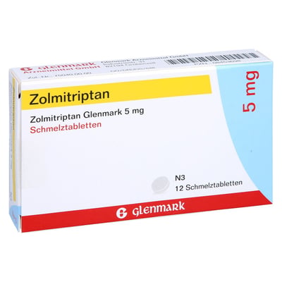 Zolmitriptan Glenmark 5 mg