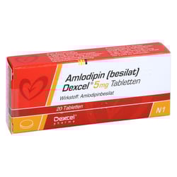 Amlodipin (besilat) Dexcel 5 mg