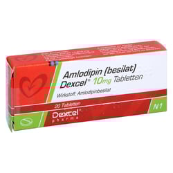 Amlodipin (besilat) Dexcel 10 mg