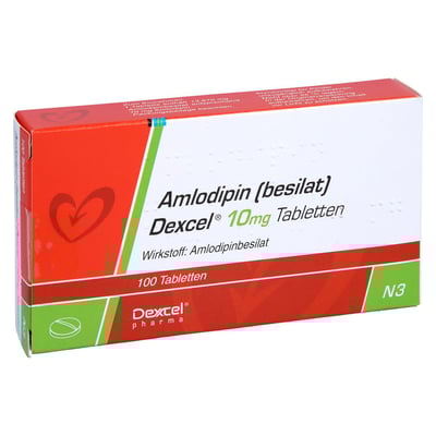 Amlodipin (besilat) Dexcel 10 mg