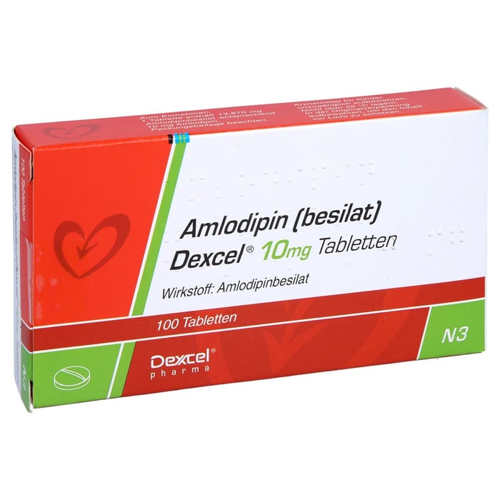 Amlodipin (besilat) Dexcel 10mg