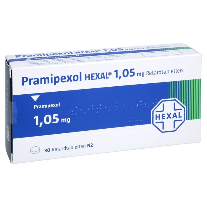 Pramipexol HEXAL 1,05mg