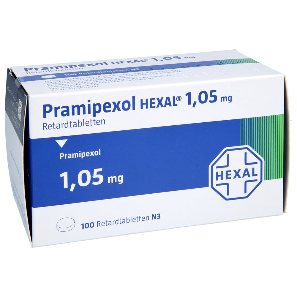 Pramipexol HEXAL 1,05 mg