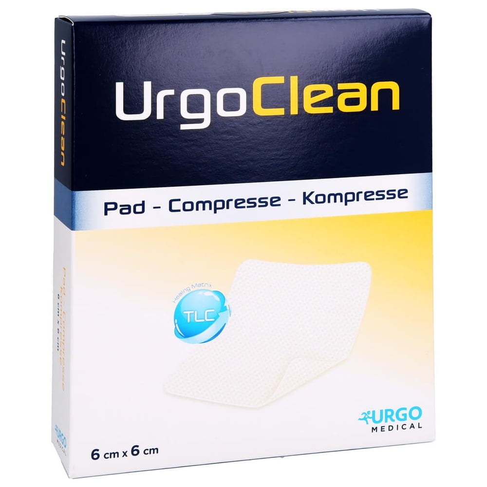 Urgoclean Kompressen 6x6 cm