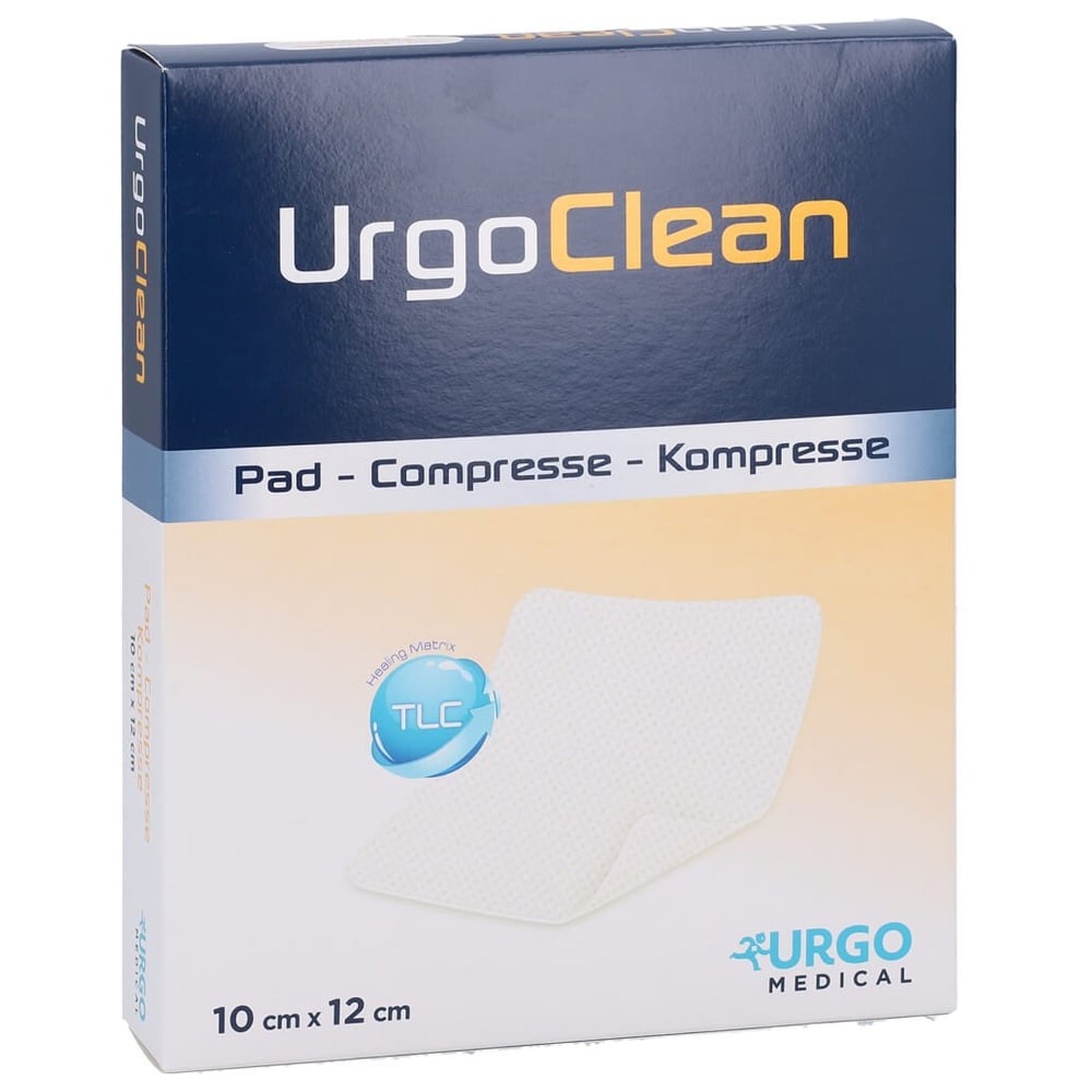Urgoclean Kompressen 10x12 cm