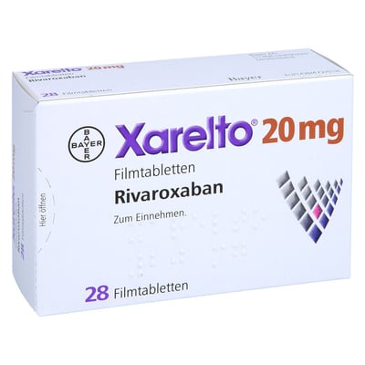 Xarelto 20 mg