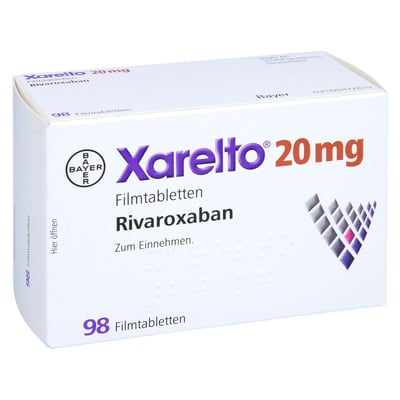 Xarelto 20 mg
