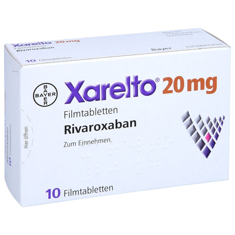 Xarelto 20 mg