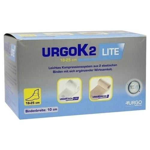 UrgoK2 Lite Kompressionssystem 10cm Knöchelumfang 18-25cm
