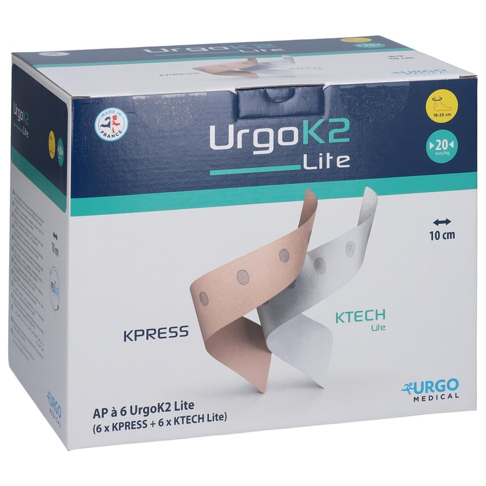 UrgoK2 Lite Kompressionssystem 10cm Knöchelumfang 18-25cm