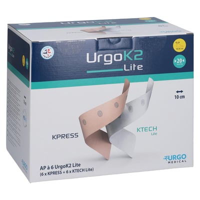 UrgoK2 Lite Kompressionssystem 10cm Knöchelumfang 18-25cm