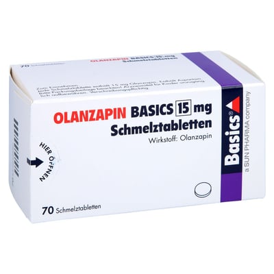 Olanzapin Basics 15 mg Produktbild 1