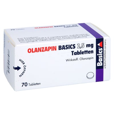 Olanzapin Basics 2,5 mg Produktbild 1