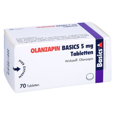 Olanzapin Basics 5 mg Produktbild 1