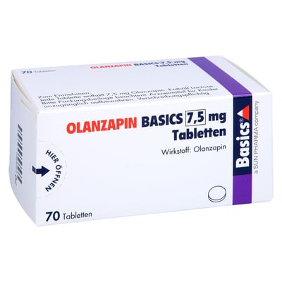 Olanzapin Basics 7,5 mg Produktbild 1