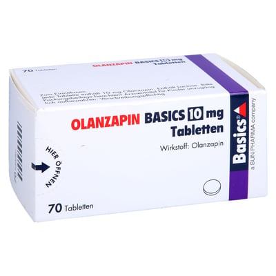 Olanzapin Basics 10 mg Produktbild 1