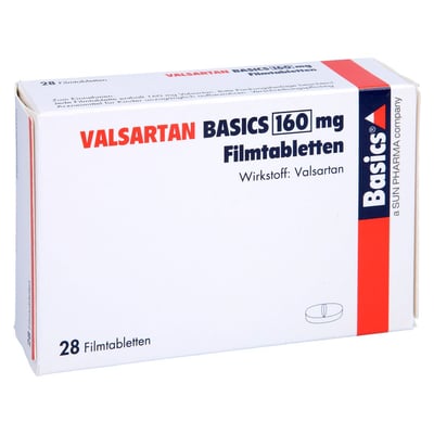 Valsartan Basics 160 mg Produktbild 1